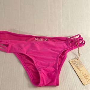 Cabana del Sol hot pink bikini bottoms